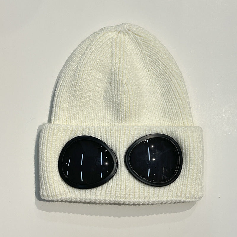 Wholesale Autumn Winter Windproof Glasses Knitted Hat Acrylic Knitted Hat